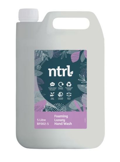 Jangro Ntrl Foaming Hand Wash Luxury 5ltr