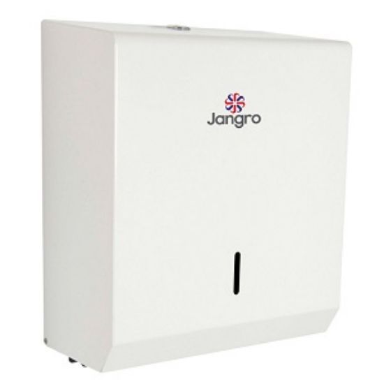 Jangro Hand Towel Dispenser White Metal