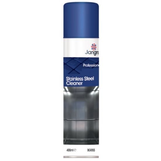 Jangro Stainless Steel Cleaner Aerosol 400ml (Single)