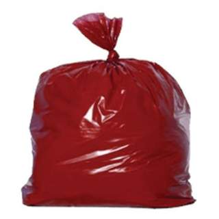 Refuse Sacks Heavy Duty 180g 18x29x39" Red 15kg/90l (200)