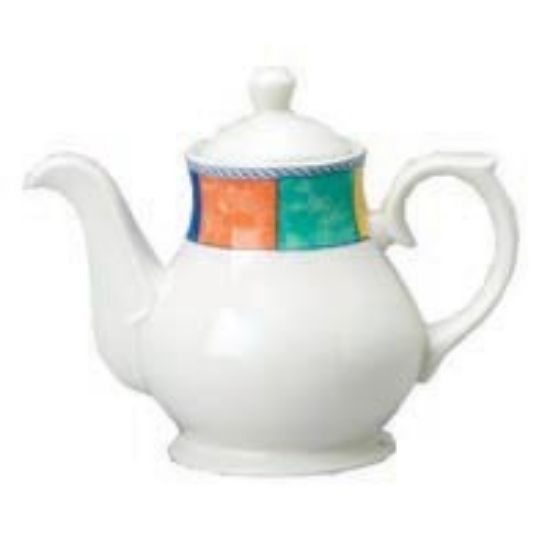NEW HORIZONS CHECK COFFEE POT 2 CUP 15oz (4)
