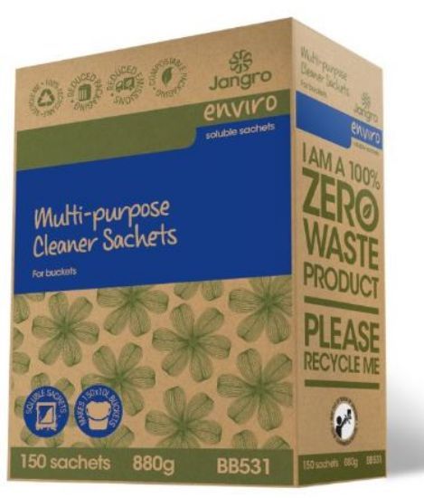 JANGRO ENVIRO MULTI PURPOSE CLEANER SACHETS FOR BUCKETS (150)