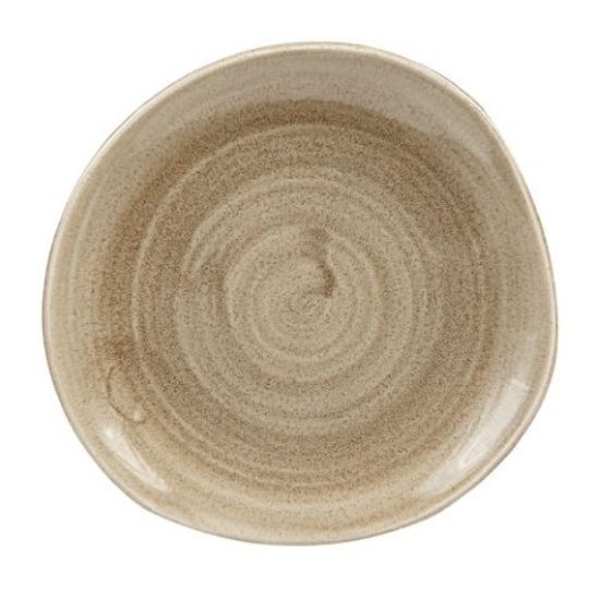Churchill Stonecast Round Plate 7.25" Patina Antique Taupe (Case Of 12)