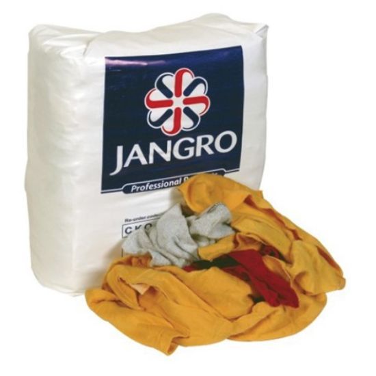 Jangro Wipers/Rags Blue Label 10kg