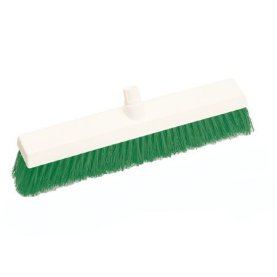 Hygiene Hard Broom 19.5" Green