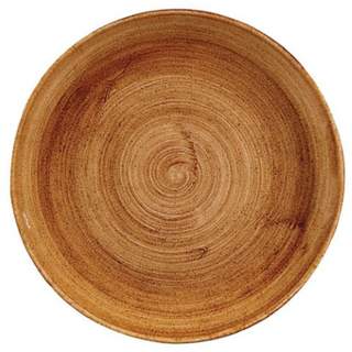 STONECAST COUPE PLATE 11.25" PATINA VINTAGE COPPER (12)