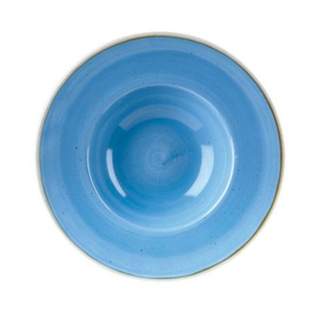 STONECAST WIDE RIM BOWL 9.5" CORNFLOWER BLUE (12)