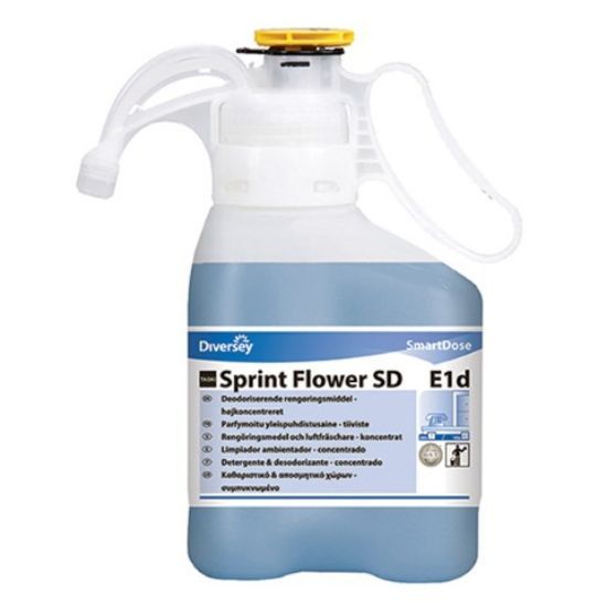TASKI SPRINT FLOWER SD CLEANER & DEODORISER 1.4LTR  **LQ**