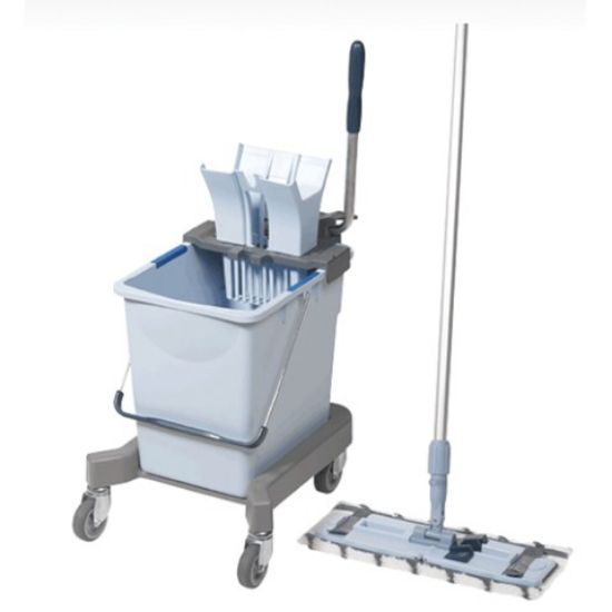 Vileda Ultraspeed Pro 25ltr Kit On Wheels (Handle Sold Separately)