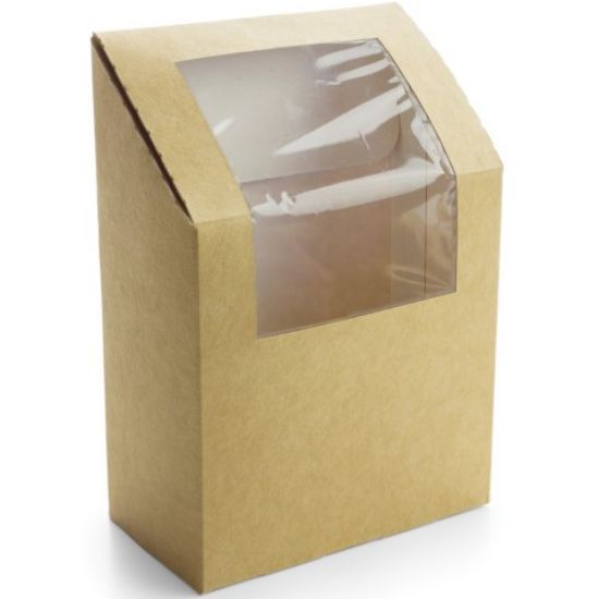 Vegware Kraft Tortilla Box  (Case Of 500)