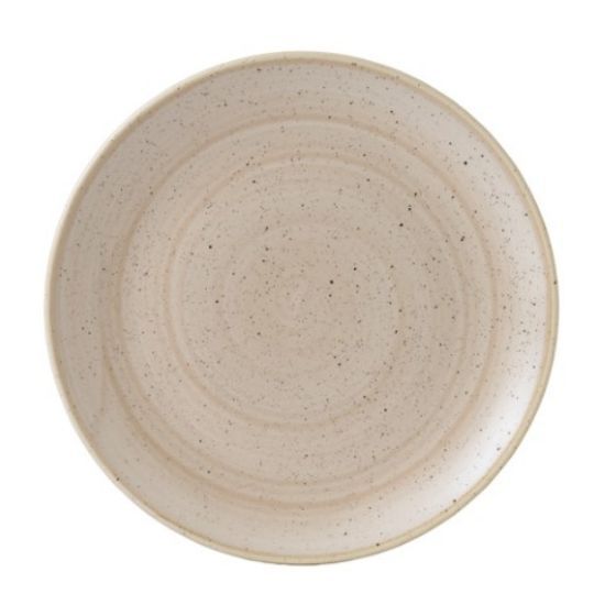 Churchill Stonecast Nutmeg Cream Coupe Plate 11.25" (Case Of 12)