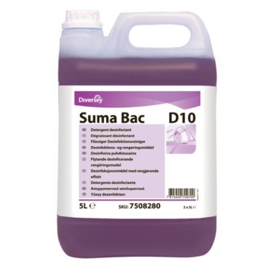 Suma Bac D10 Sanitiser Purple 5l (Case Of 2) **LQ**