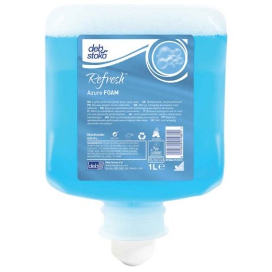 Deb Refresh Azure Foam 1ltr