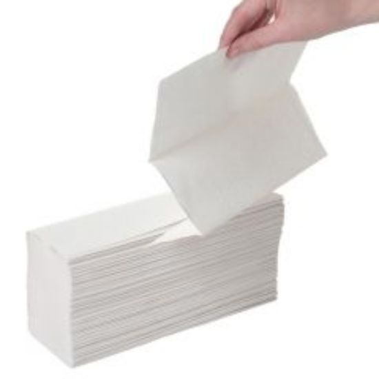 Simplify Z Fold Hand Towel Narrow 2ply White Pure Carbon Neutral (Case of 4000)