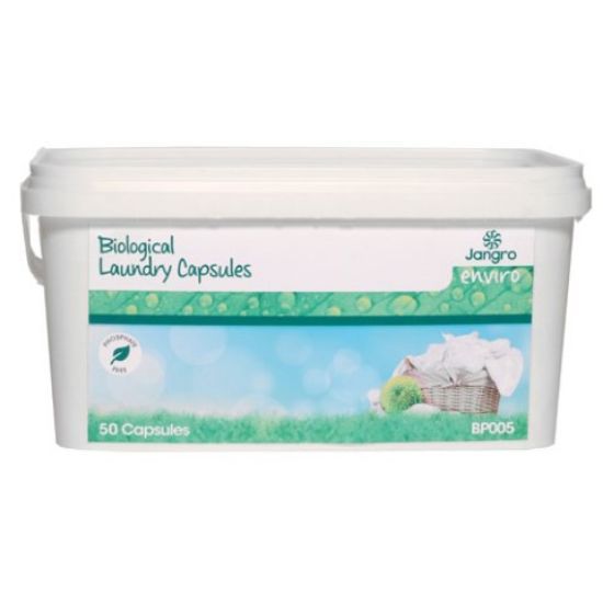 Jangro Enviro Biological Laundry Capsules Tub (Case of 50)