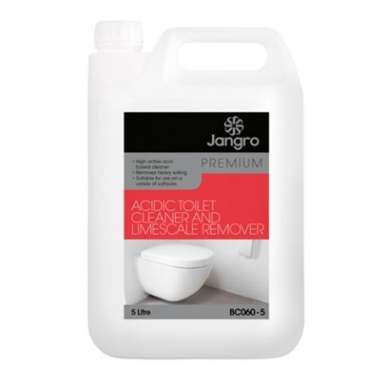 Jangro Premium Acidic Toilet Cleaner & Limescale Remover 5 Ltr **LQ**