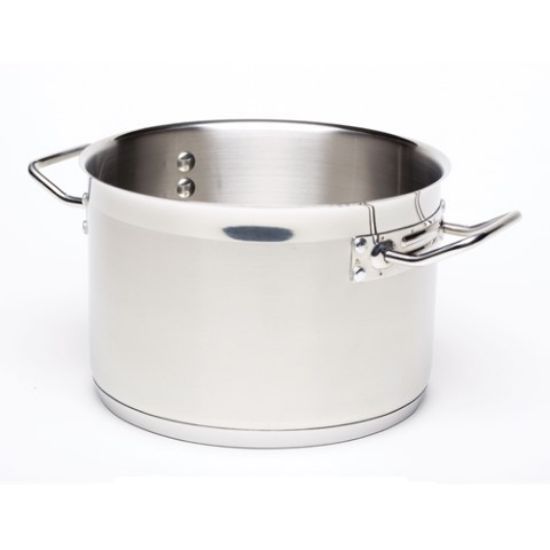 Gw Stainless Steel Stewpan 7.2ltr D24cm H16cm No Lid