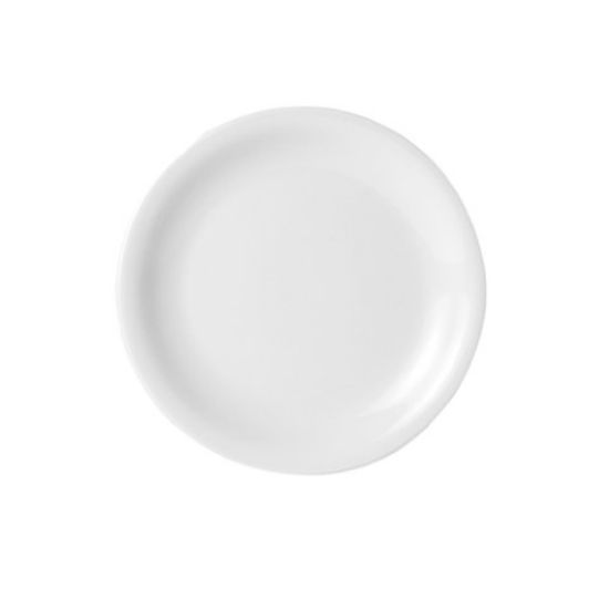 Porcelite Narrow Rim Plate 8.5" (Case Of 6)