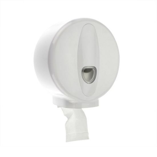 Excel Midi Jumbo Dispenser Plastic 11.25" White