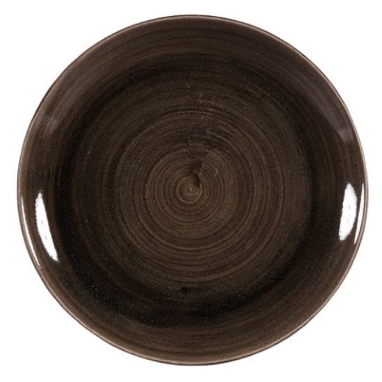 Churchill Stonecast Coupe Plate 10.25" Patina Iron Black (Case Of 12)
