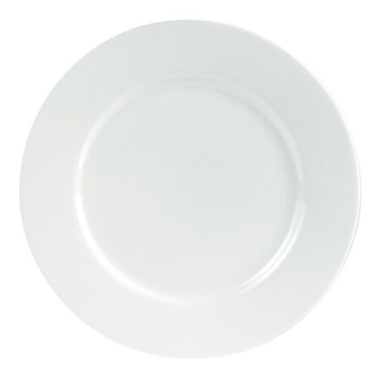 Case Of Connoisseur Plate Bone China 10.5" 26.8cm (6) *p