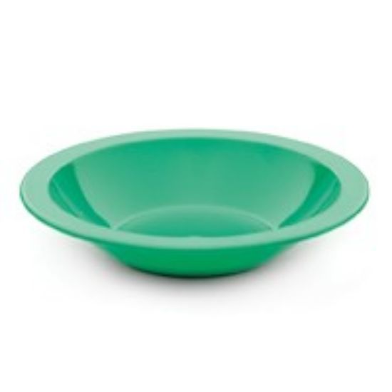 Polycarb Narrow Rim Bowl 6.8" Green (12)