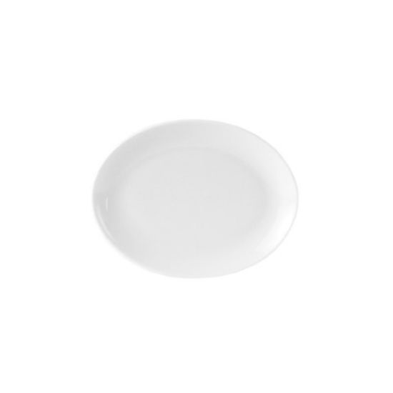 Porcelite Oval Plate 12" (Case Of 6)