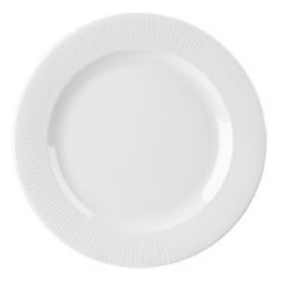 Churchill Bamboo Footed Plate 12" White (Case Of 12)