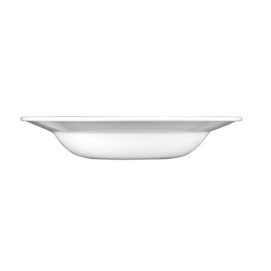 PROFILE RIMMED BOWL 9.75" WHITE (12)