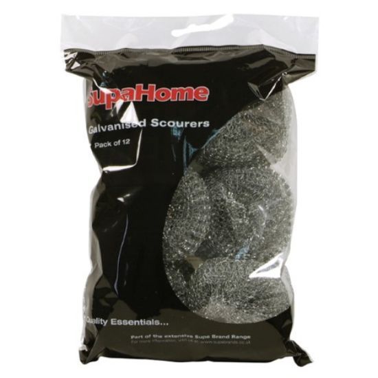 Galvanised Scourer Med 40g (Pack of 10)