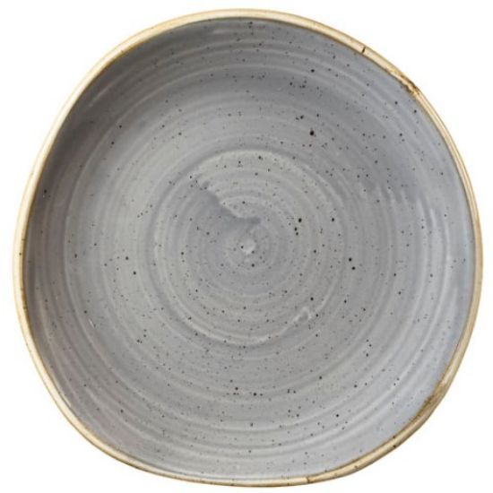 Churchill Stonecast Round Trace Plate 7.25" Grey (Case Of 12)