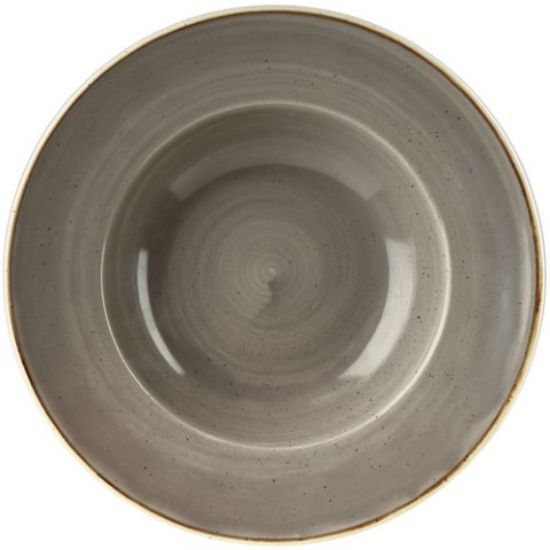 STONECAST PROFILE WIDE RIM BOWL 10.9" GREY (12)