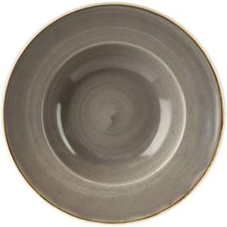 STONECAST PROFILE WIDE RIM BOWL 10.9" GREY (12)