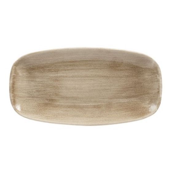 STONECAST OBLONG PLATE 11.75" PATINA ANTIQUE TAUPE (12)