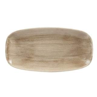 STONECAST OBLONG PLATE 11.75" PATINA ANTIQUE TAUPE (12)