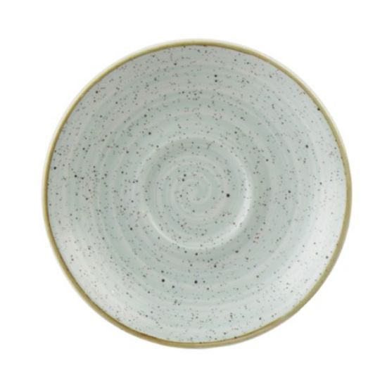 Churchill Stonecast Saucer 4.5" 11.8cm Duck Egg (Case Of 12)