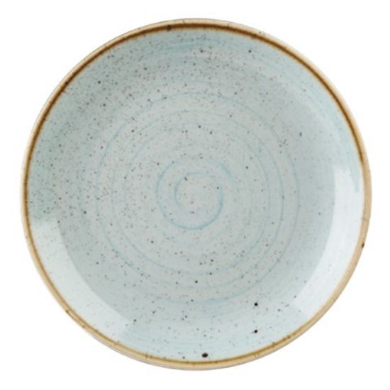 Churchill Stonecast Coupe Plate 16.5cm 6.5" Duck Egg (Case Of 12)