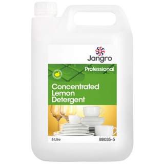 Jangro Conc Lemon Washing Up Liquid 5ltr