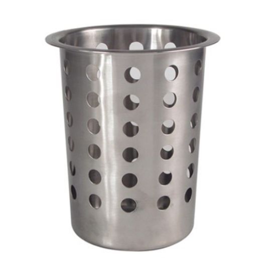 Cutlery Cylinder Perforated Stainless Steel