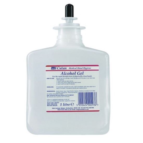 Deb Cutan Gel Hand Sanitiser 1ltr **LQ**