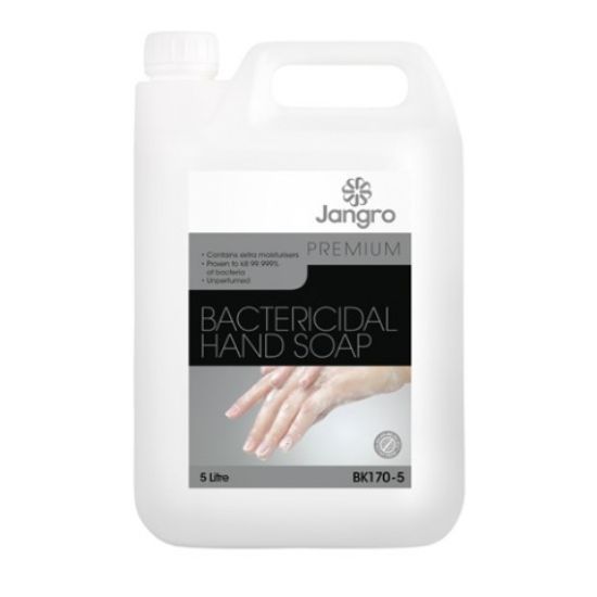 Jangro Premium Bactericidal Hand Soap 5ltr (Single)
