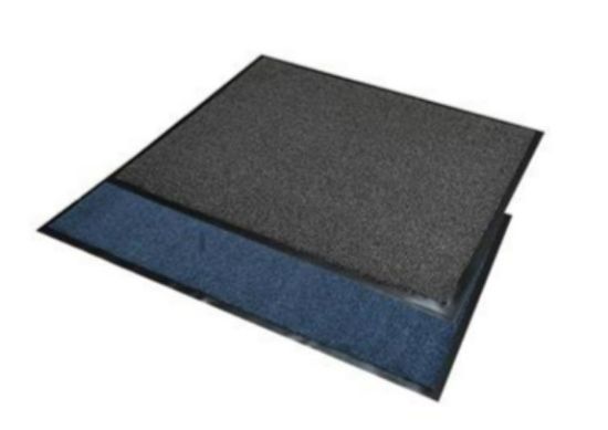 FRONTBRUSH SCRAPER MAT 120X180CM BLUE