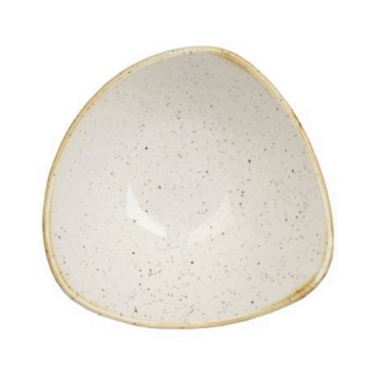 Churchill Stonecast Triangular Plate 7" Barley (Case Of 12)