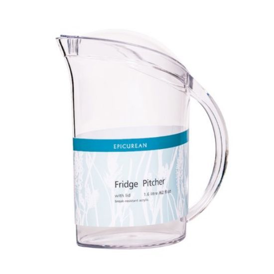 Acrylic Fridge Pitcher/Jug 1.6ltr *s