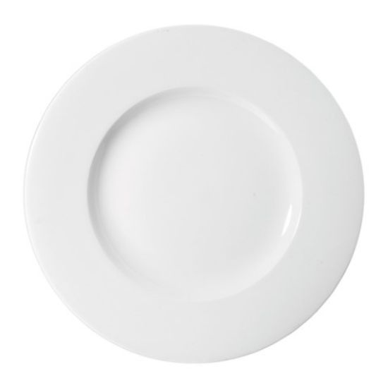 CASE OF 12 PROFILE WIDE RIM PLATE 10.75"