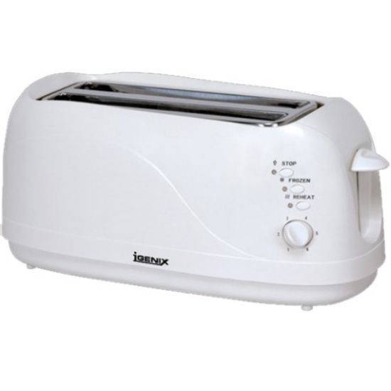 4 Slice Toaster 1300w White