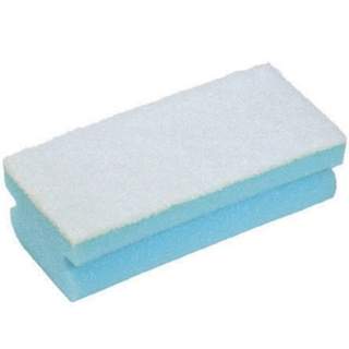 Soft Easigrip Sponge Scouring Pad Blue/White (Pack of 10)