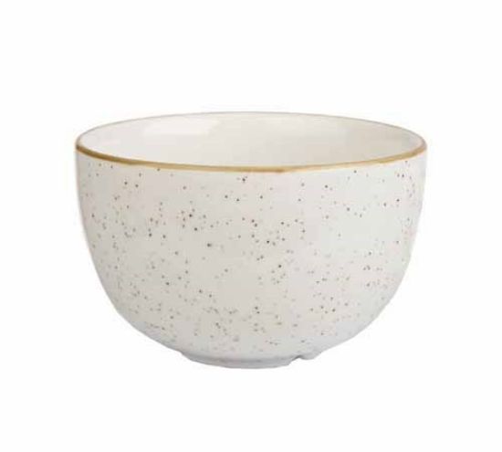 Churchill Stonecast Sugar Bowl 8oz 22.72cl Barley White (Case Of 12)