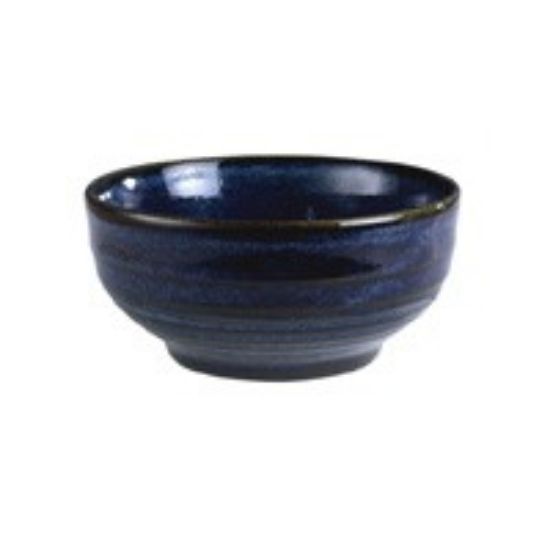 Churchill Bit On The Side Ripple Snack Bowl 6oz Sapphire (Case Of 12)