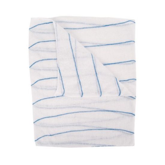 Jangro Blue Stripe Dishcloth 12x16" (Pack Of 10)